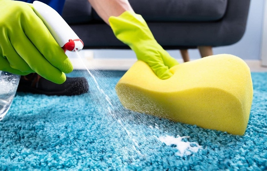 How to clean stains on a carpet.?
